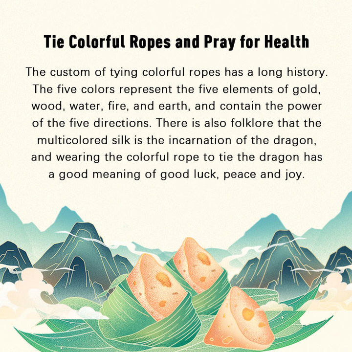 Pulsera de plata de ley 925 con Buddha Stones, dragón, barco, Festival, patrón Zongzi, suerte, hecha a mano, cuerda multicolor, niño y adulto - image 5