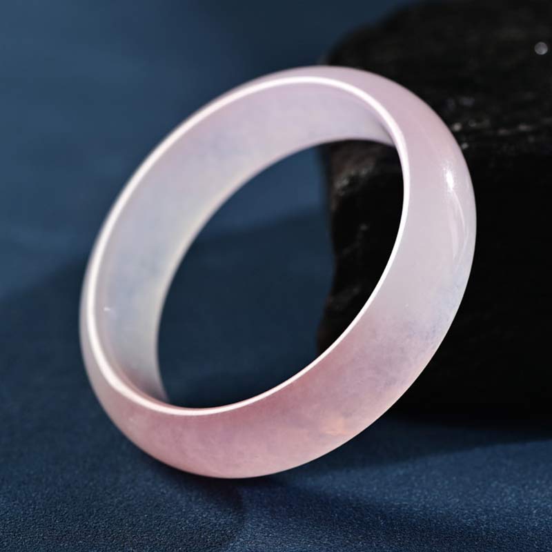 Brazalete de pulsera con Buddha Stones, cristal rosa, amor, calidez