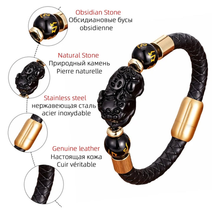 Pulsera FengShui Ojo de Tigre Pixiu