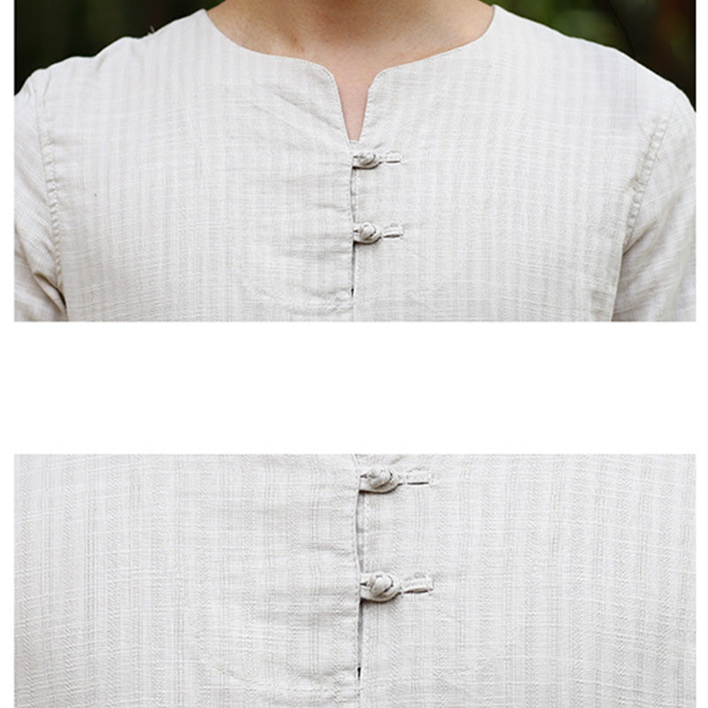 Conjunto de uniforme para hombre, ropa de práctica Zen espiritual, meditación , Buddha Stones - image 9