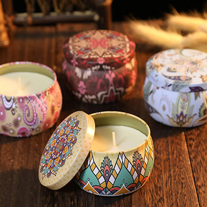 Té blanco Flor de jengibre Lavanda Gardenia Vela de cera de soja perfumada Regalo para familiares y amigos - image 12