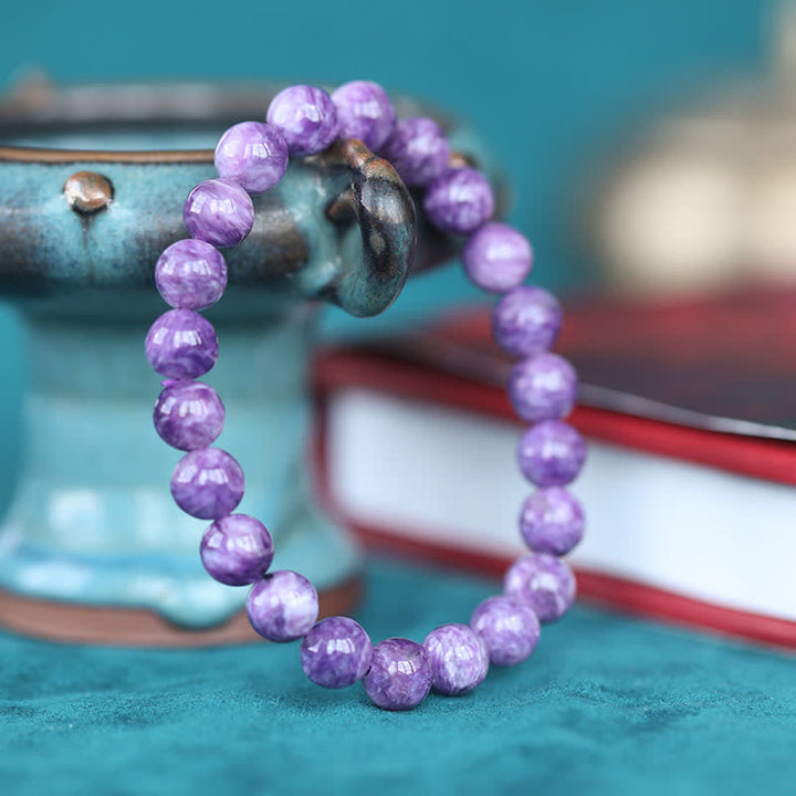 Pulsera de transformación positiva de cristal de amatista