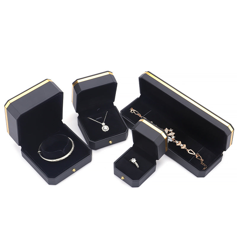 Caja de almacenamiento de joyas Caja de regalo de cuero PU - image 14