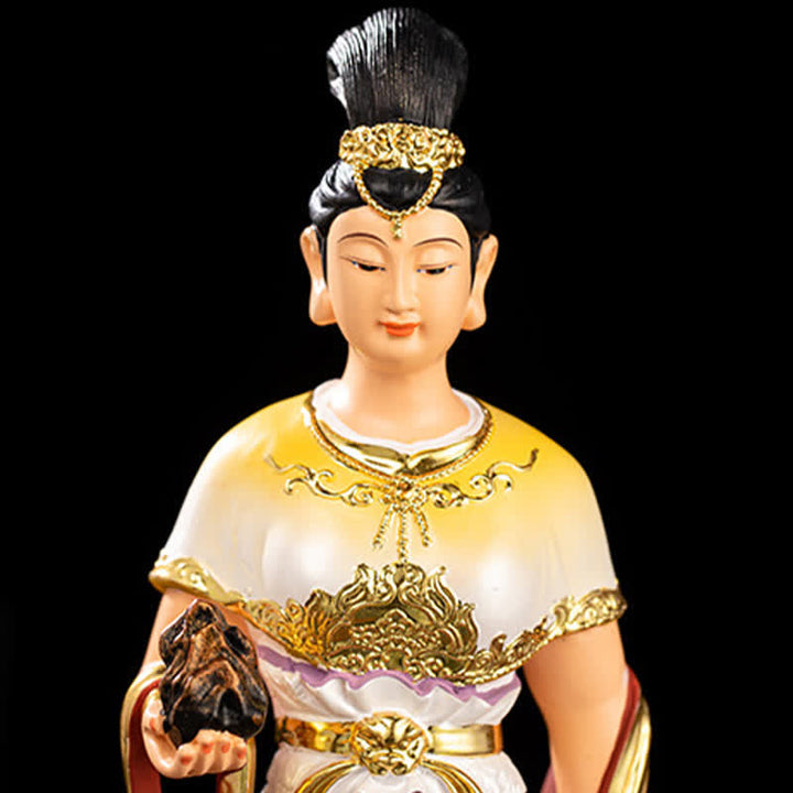 Estatua de resina de protección Bodhisattva Nuwa decoración del hogar - image 2