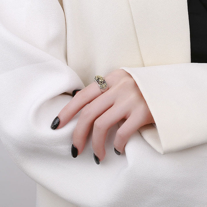 Anillo ajustable de plata de ley 925 PiXiu Suerte Riqueza - image 4