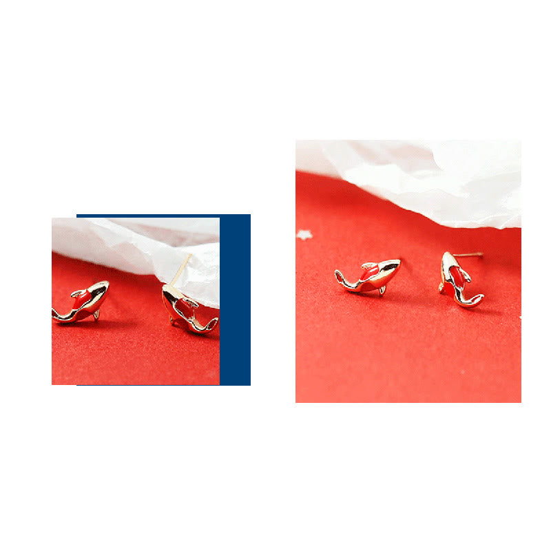 Juego de pendientes y pulsera de cuerda roja con colgante de collar de pez Koi de cobre con Buddha Stones