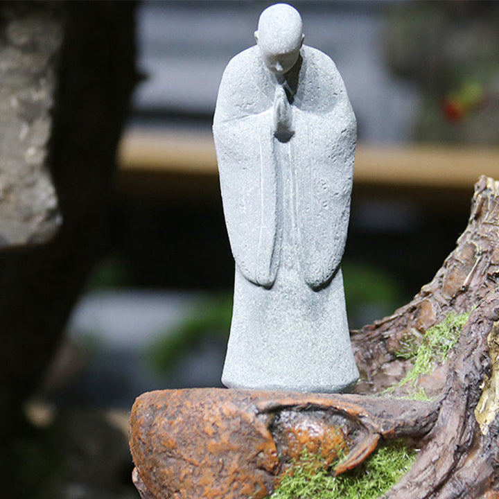 Buddha Stones Meditación Buda Monje Serenidad Decoración del Hogar - image 10
