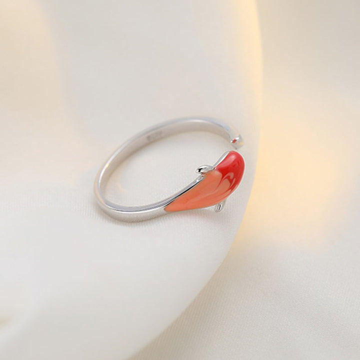 Anillo ajustable de la suerte del equilibrio del cobre del pez Koi de las Buddha Stones