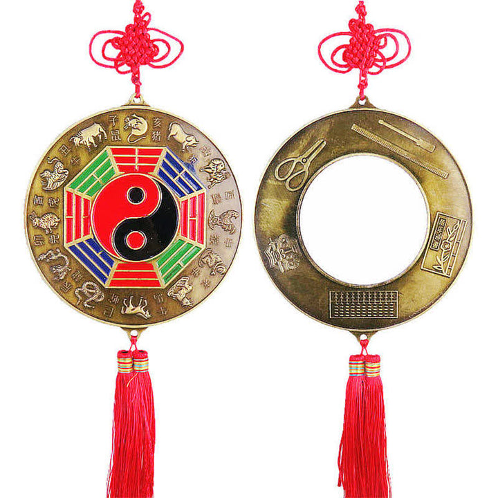 Feng Shui Bagua Mapa Chino Anudado Armonía Energía Mapa Espejo - image 0