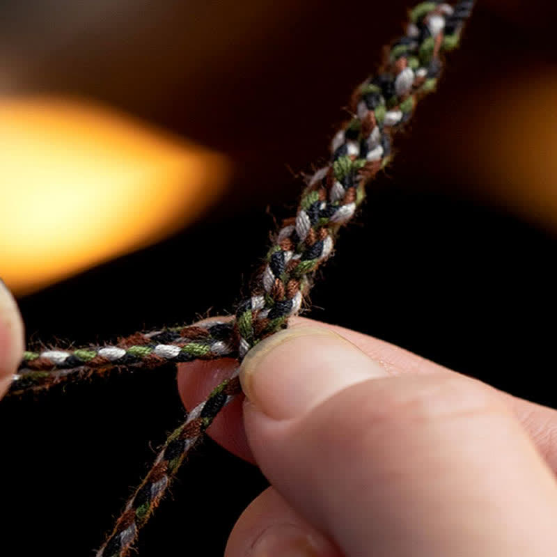 Pulsera de protección de deseos de peso de acero de ámbar hecho a mano tibetana de plata de ley 990