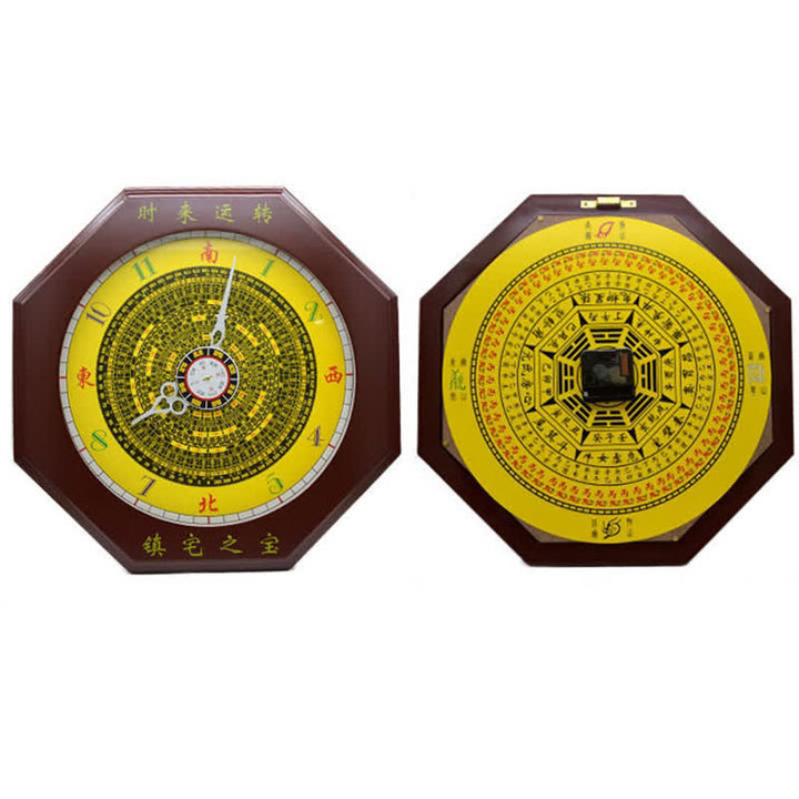 Reloj de pared con mapa de energía de equilibrio de mapa Feng Shui Bagua - image 7