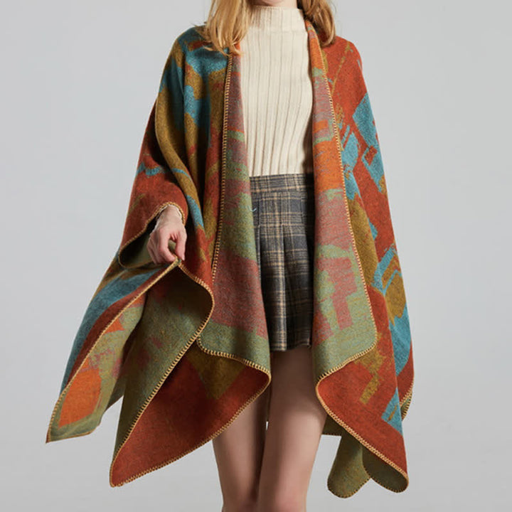 Bufanda tibetana de color naranja - image 10