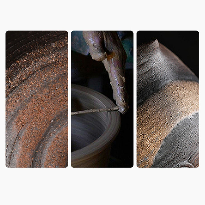 Taza de té de cerámica con Buddha Stones, hoja de vaina de loto, flor, nubes propicias, taza de té de Kung Fu