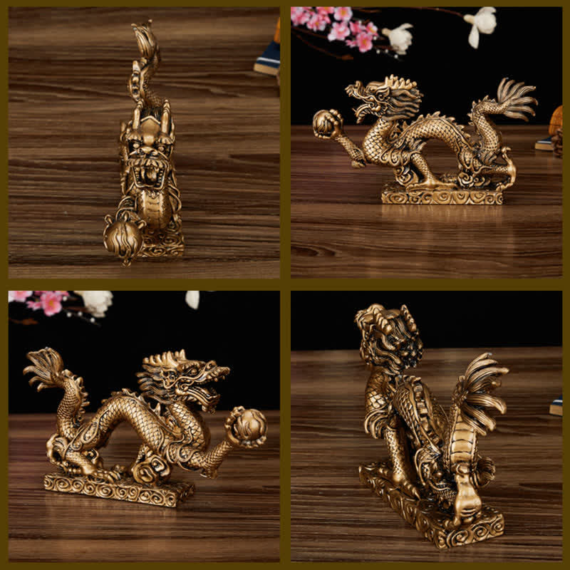 Buddha Stones Feng Shui Dragón Auspicioso Nube Riqueza Suerte Decoración - image 18
