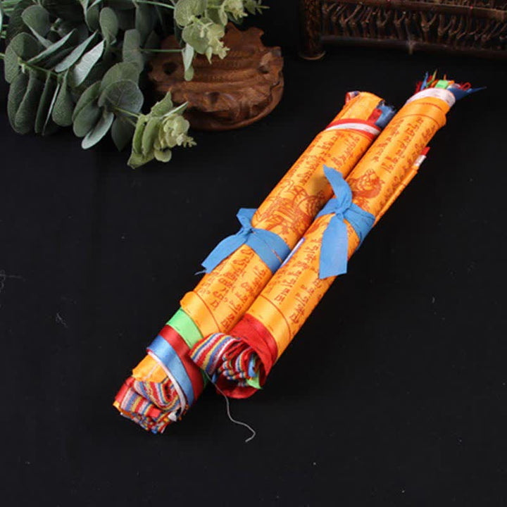 Bandera tibetana de oración al aire libre auspiciosa de caballo de viento de 5 colores