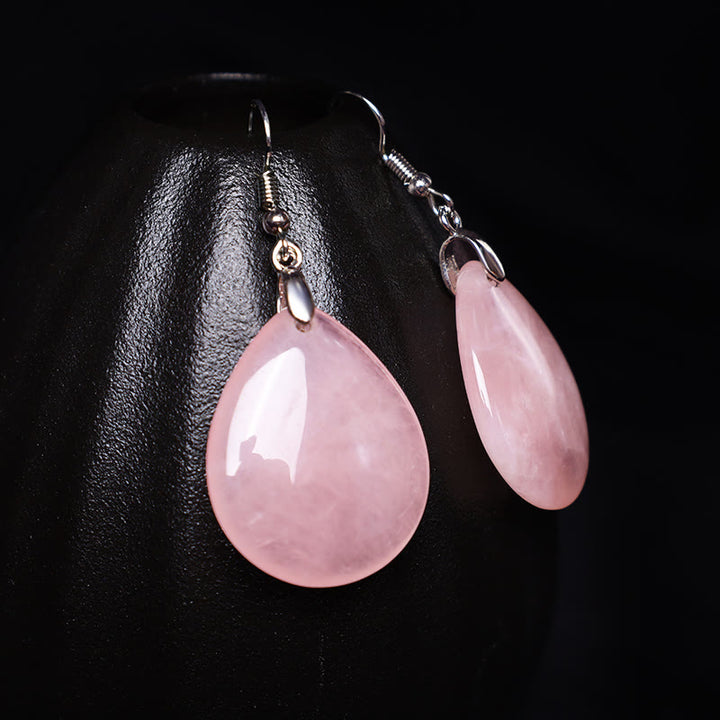 Pendientes colgantes curativos de aventurina natural con Buddha Stones - image 8