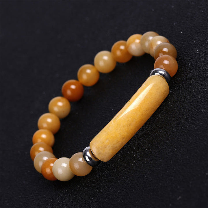 Pulsera curativa de piedras preciosas naturales hechas a mano con Buddha Stones