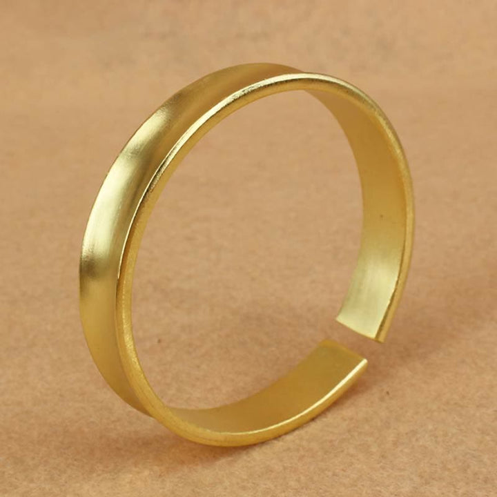 Brazalete de cobre de la suerte de la riqueza