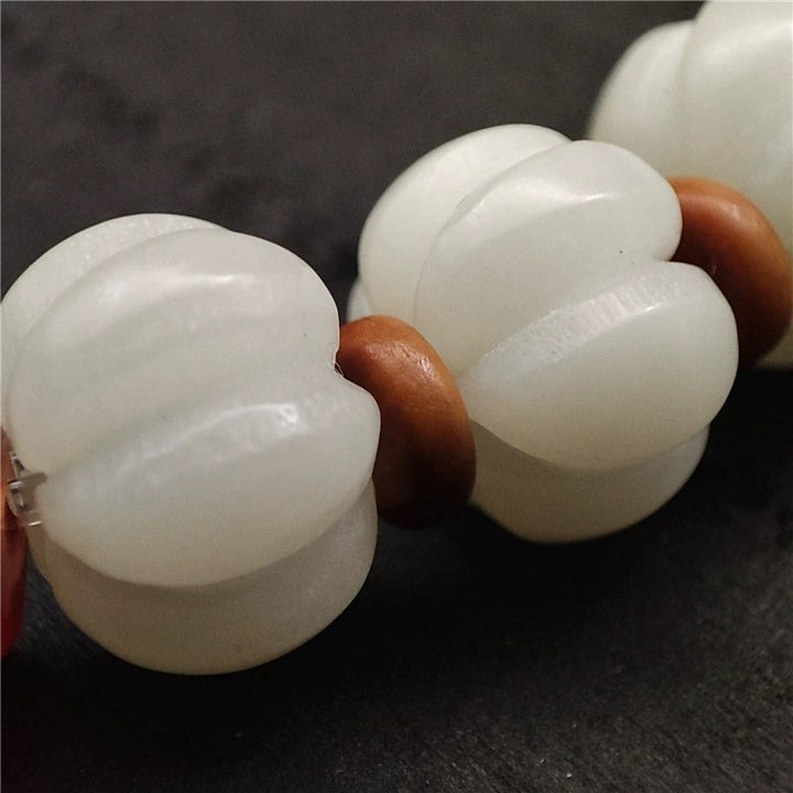 Pulsera de armonía Bodhi de ágata de semilla de Bodhi natural