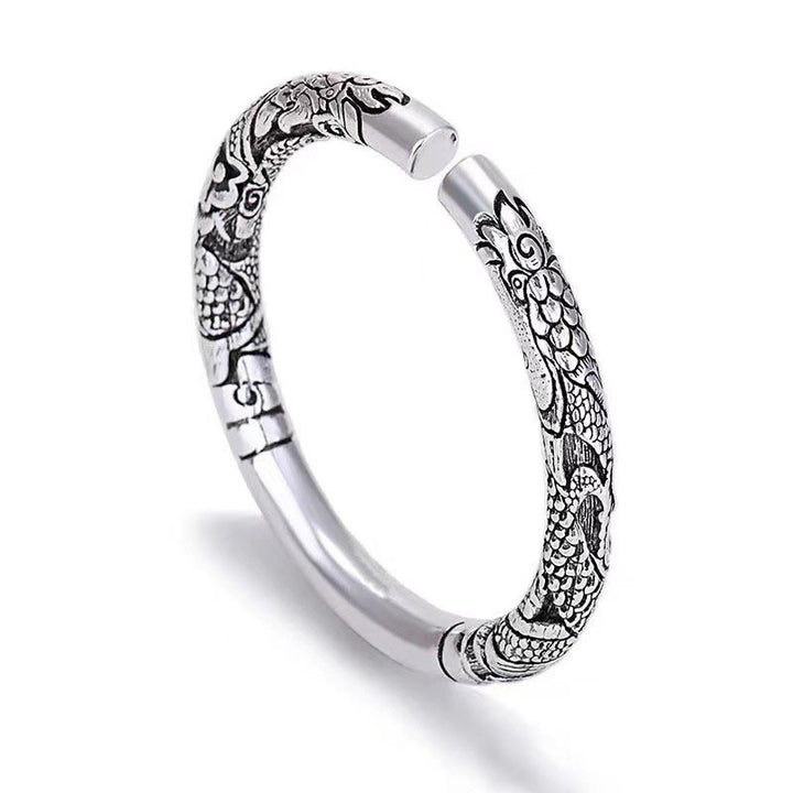 Brazalete ajustable con protección de la suerte de las nubes auspiciosas del dragón