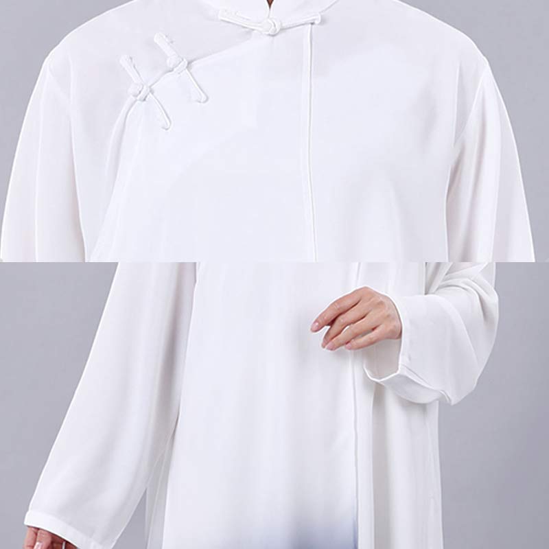 Conjunto de ropa Unisex para práctica de Zen Tai Chi Qigong, pintura degradada de Buddha Stones, meditación, oración espiritual - image 7