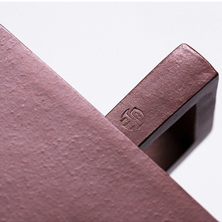 Buddha Stones Yixing, todo hecho a mano, Gomoku, juego de ajedrez, tetera cuadrada de Kung Fu de arcilla púrpura, 280ml