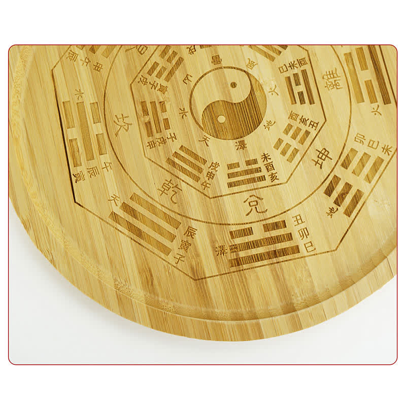 Mapa de Bagua de Bambú Feng Shui Mapa de Energía de Armonía - image 10