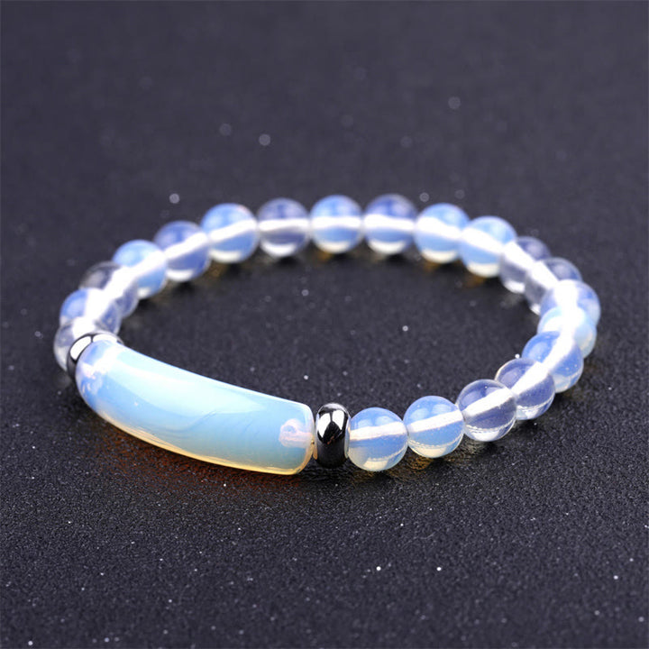 Pulsera curativa de piedras preciosas naturales hechas a mano con Buddha Stones