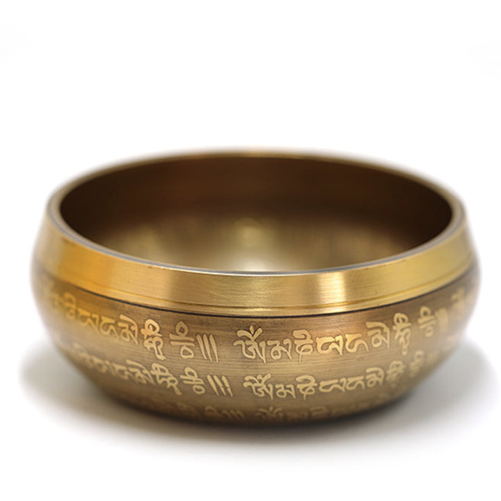 Cuenco con sonido tibetano de Buddha Stones hecho a mano para yoga, atención plena y meditación, juego de cuencos para cantar