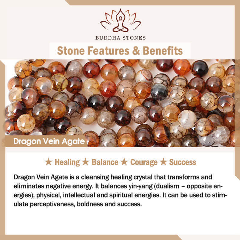Ojo de Tigre Natural, ágata roja, vena de dragón, piedra de ágata, pulsera curativa de poder Vajra Dorje, decoración del coche