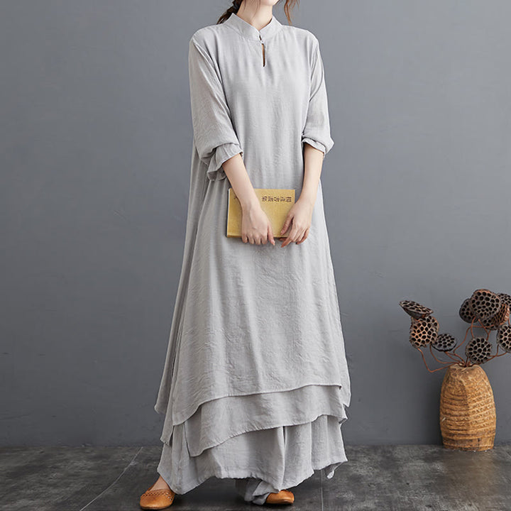 Conjunto de ropa de Yoga para mujer, Buddha Stones, patrón Simple, meditación, oración, práctica Zen espiritual, Yoga