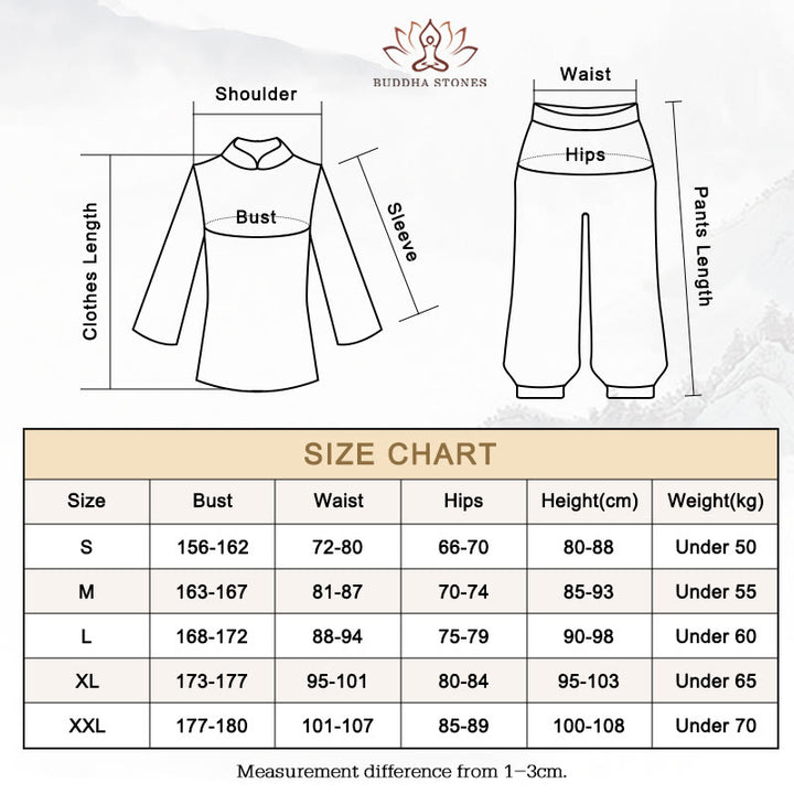 Conjunto de ropa de lino y algodón para mujer, uniforme con diseño de Buddha Stones, práctica Zen, Yoga, meditación, oración, cuello en V - image 17
