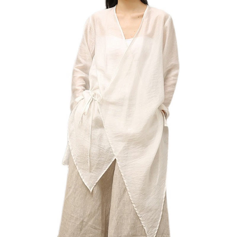Buddha Stones Blanco Simple Patrón Beige Meditación Espiritual Zen Práctica Ropa de Yoga Ropa de Mujer