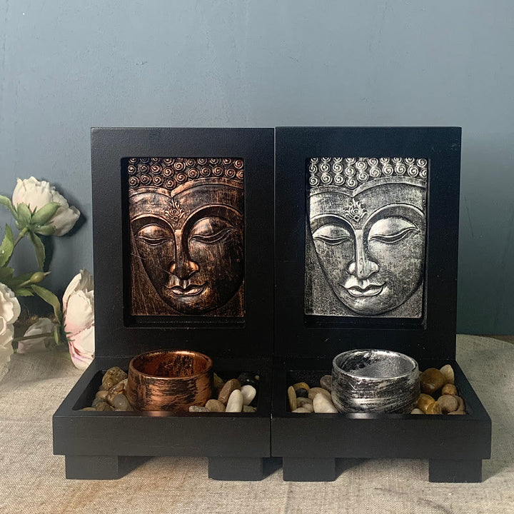 Buddha Stones Buda Compasión Serenidad Hogar Oración Altar Zen Decoración - image 2
