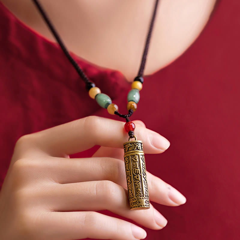 Paquete de regalo tibetano Om Mani Padme Hum de Buddha Stones - image 5