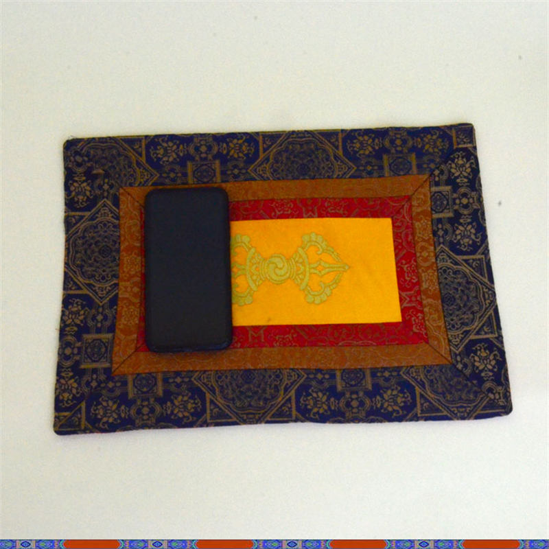 Estera para altar de oración con Buddha Stones, tapete para meditación y curación con poder espiritual Vajra