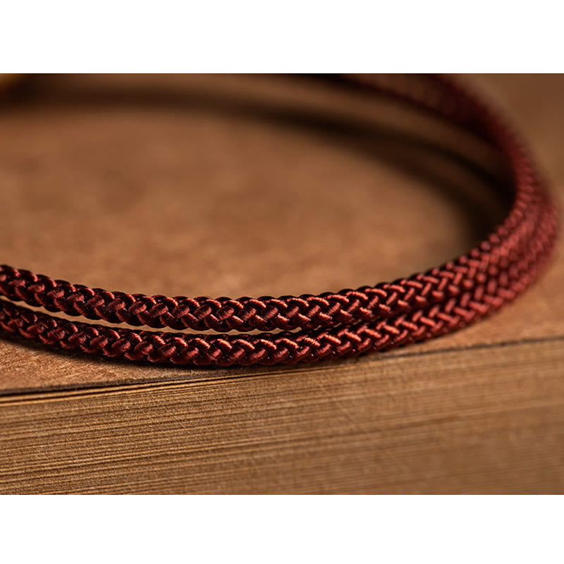 Pulsera de hilo rojo trenzado con Buddha Stones , Plata de Ley 925, hecha a mano, zodíaco chino, Buda natal, cian, Bodhi, protección de semillas - image 5