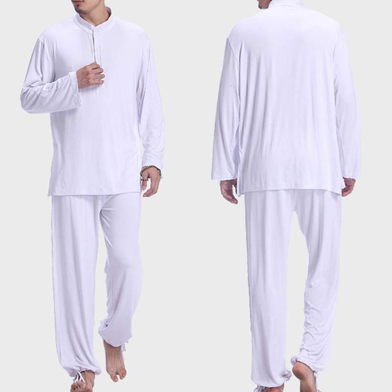 Conjunto de ropa para hombre, Buddha Stones , meditación, oración, Zen espiritual, Tai Chi, práctica de Yoga - image 13