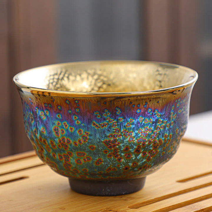 Tazas de té de cerámica coloridas de las Buddha Stones - 9 cm x 5,5 cm x 160 ml - image 10