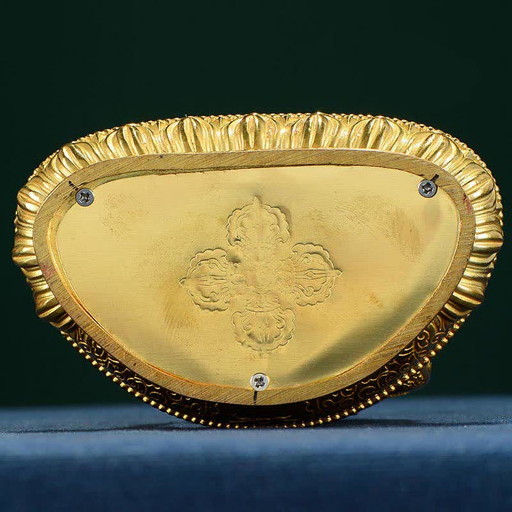 Figura de Buda Shakyamuni, estatua de cobre de iluminación, decoración para el hogar - image 16