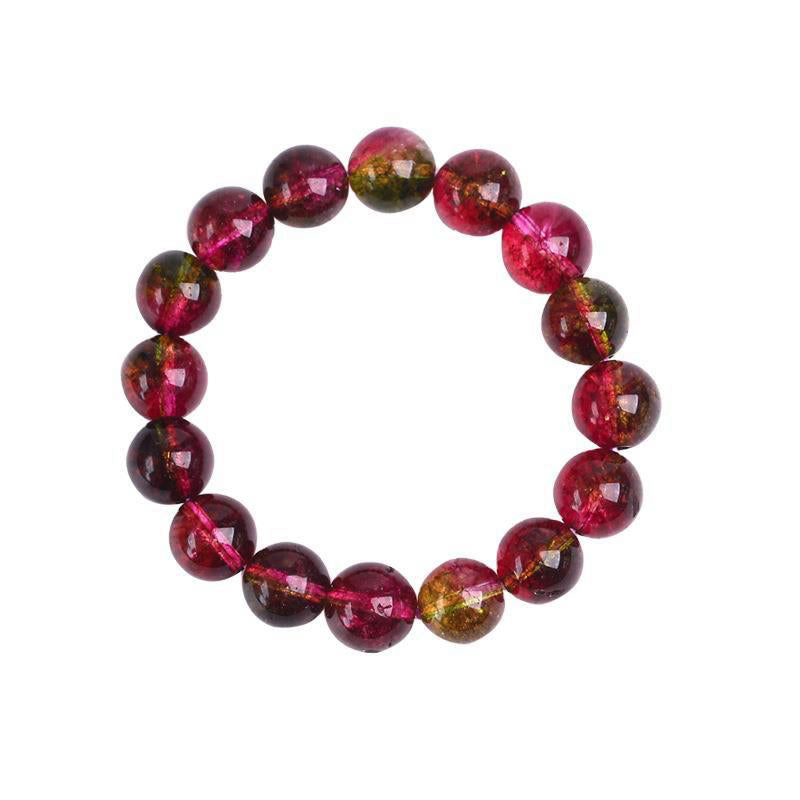 Pulsera de sabiduría de amor con turmalina natural de Buddha Stones