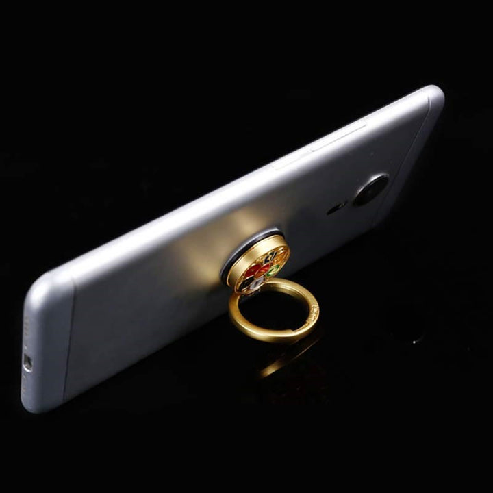 Soporte de anillo para teléfono tibetano Om Mani Padme Hum Peace, decoraciones universales para teléfono - image 10