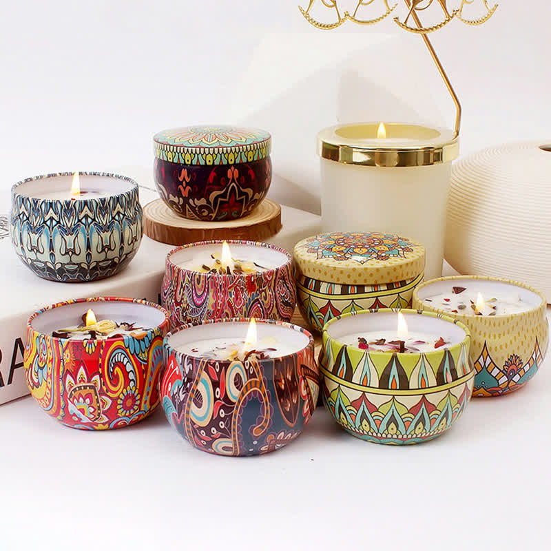 Té blanco Flor de jengibre Lavanda Gardenia Vela de cera de soja perfumada Regalo para familiares y amigos - image 2