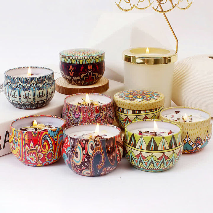 Té blanco Flor de jengibre Lavanda Gardenia Vela de cera de soja perfumada Regalo para familiares y amigos - image 2