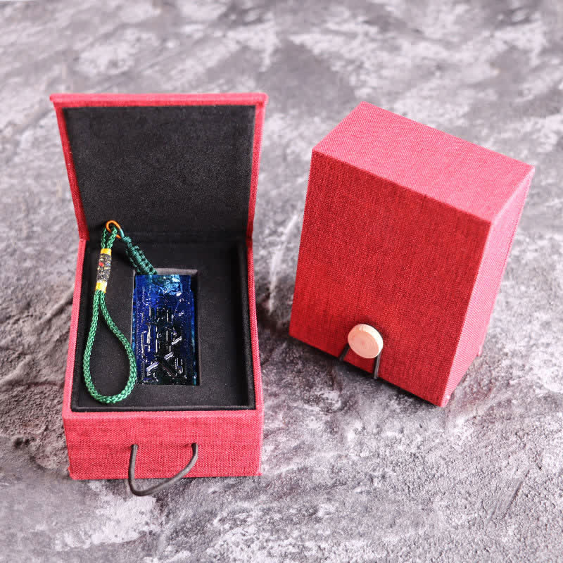 Pieza de arte de cristal Liuli hecha a mano Feng Shui, decoración para el hogar y la Oficina - image 17