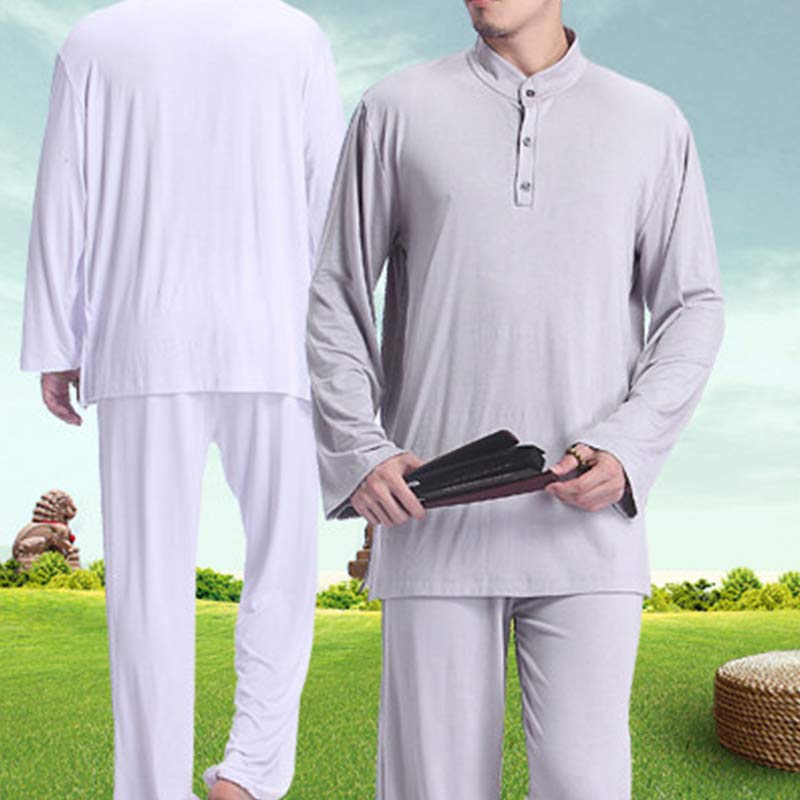 Conjunto de ropa para hombre, Buddha Stones , meditación, oración, Zen espiritual, Tai Chi, práctica de Yoga - image 11