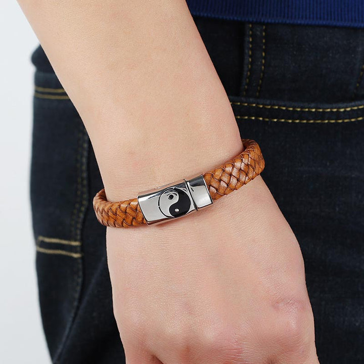 Pulsera de equilibrio FengShui Yin Yang de Buddha Stones