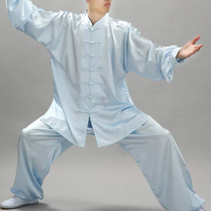 Buddha Stones patrón Simple meditación oración espiritual Zen Tai Chi Qigong práctica conjunto de ropa Unisex