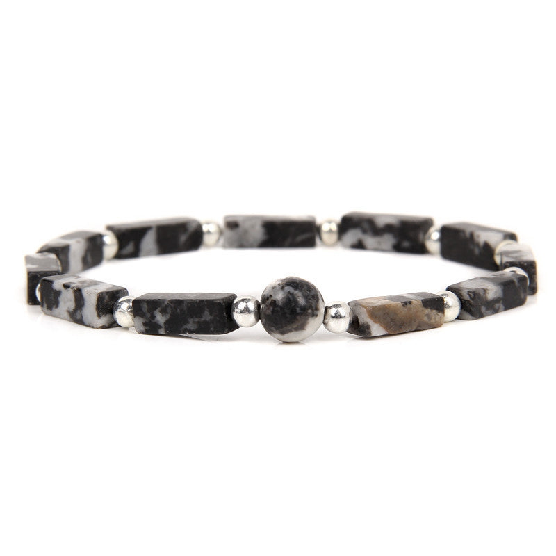 Pulsera de equilibrio espiritual con Buddha Stones, cristal natural, amatista, ojo de tigre