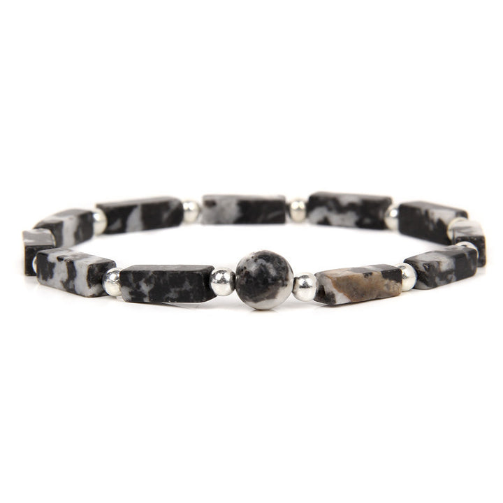 Pulsera de equilibrio espiritual con Buddha Stones, cristal natural, amatista, ojo de tigre
